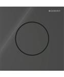 Bedieningsplaat Geberit Type 40 Pneumatisch Round Zwart