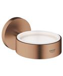 Glas/Zeepschaalhouder GROHE Essentials Warm Sunset Geborsteld