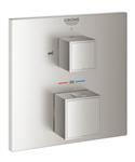 Opbouwdeel GROHE Grohtherm Cube Met Omstel (Douche & Baduitloop) Supersteel