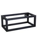 Handdoekhouder Fontein Differnz Hura L Gecoat Staal 40x22x15 Cm Zwart