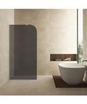 Inloopdouche Wiesbaden Curvea 100x200 cm 8 mm Nano Rookglas