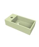 Fontein Arcqua Flair 36x18x9 cm met Kraangat Links Mat Pastel Groen