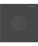 Bedieningsplaat Geberit Type 40 Met Batterijvoeding Round Easy To Clean Mat Zwart