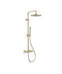 Regendoucheset BWS Sensa Cool Touch Thermostatisch 30 cm hoofddouche Geborsteld Goud PVD