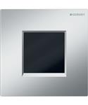 Bedieningsplaat Geberit Type 20 Met Batterijvoeding Sqaure Easy To Clean Mat Chroom