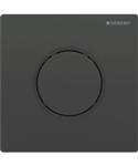 Bedieningsplaat Geberit Type 10 Pneumatisch Round Zwart