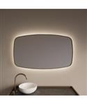 Spiegel Gliss Design Epos met Indirecte LED Verlichting en Verwarming 120x65cm Mat Goud