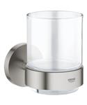 Glas GROHE Start Met Houder Supersteel