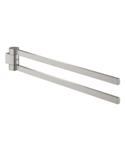 Handdoekhouder GROHE Selection Dubbel Draaibaar Supersteel