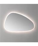 Spiegel Sanilux Organisch 100cm Met LED Verlichting Incl. spiegelverwarming