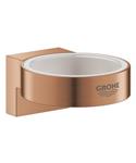 Houder Voor Glas En Zeepdispenser GROHE Selection Warm Sunset Geborsteld