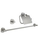 Accessoire Set GROHE Essentials 3-In-1 Supersteel