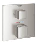 Opbouwdeel GROHE Grohtherm Cube Met Omstel (Hoofddouche / Handdouche) Supersteel