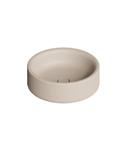 Waskom Salenzi Idilla 42 cm Rond Mat Beige (incl. plug)