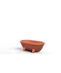 Gardentub Buitenbad 194x94x66 cm 350L Terracotta