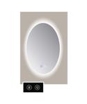 Spiegel Sanicare TuTTi Ovaal 140x90 cm met LED Ambiance Rondom en spiegelverwarming