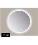 Spiegel Sanicare TuTTi Rond 80 cm met LED Ambiance Rondom en Spiegelverwarming