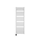Electrische Wifi Radiator Sanicare HPW Carini Moda 160x60 cm Mat Wit Met Thermostaat Zwart Linksonde