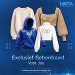 Exclusief geborduurd, speciaal voor jou