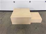 (104) Zware moderne salontafel 2 delen