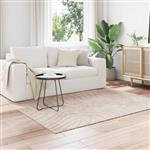 vidaXL Vloerkleden Vierkant PALMERAS Beige 120 x 120 cm Polyester