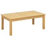 vidaXL Salontafel Licht acacia 90 x 50 x 36 cm Massief Acaciahout
