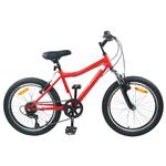 vidaXL Kinderfiets 24 Inch 6-Speed voor 8-12 jaar oud Rood