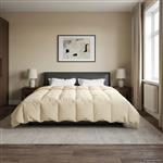 vidaXL Winter Dekbed Gekwilt Crème 240 x 260 cm Microfiber