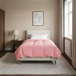 vidaXL Winter Dekbed Gekwilt Roze 140 x 220 cm Microfiber