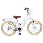 vidaXL Kinderfiets 24 Inch voor 8-12 jaar oud Wit