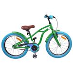 vidaXL Kinderfiets 20 Inch voor 6-11 jaar oud Groen