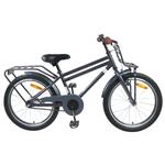vidaXL Kinderfiets 22 Inch voor 7-12 jaar oud Donkergrijs