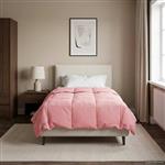 vidaXL Zomerdekbed Gekwilt Roze 135 x 220 cm Microfiber