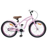 vidaXL Kinderfiets 20 Inch voor 6-11 jaar oud Lichtroze