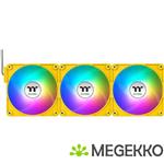 Thermaltake CT140 EX Reverse ARGB Sync PC Computer behuizing Ventilator 14 cm Geel 3 stuk(s)