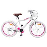 vidaXL Kinderfiets 18 Inch voor 5-7 jaar Wit