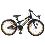 vidaXL Kinderfiets 18 Inch voor 5-7 jaar Oranje Zwart