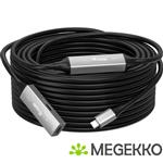 Equip 133357 USB-kabel USB 3.2 Gen 1 (3.1 Gen 1) 10 m USB C Zwart