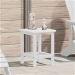 vidaXL Bijzettafel Wit 38 x 38 x 46 cm Polyetheen