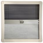 Horrex Rechte Duo Plissé R5000 Crèmewit 734x544