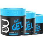 L3VEL3 Super Strong Hair Styling  Gel (Kies Uw Maat)