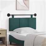 vidaXL Hangend Hoofdeinde Gestreept Donkergroen 110 x 55 x 5 cm Stof