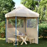 vidaXL Partytent Beige 200 x 200 x 306 cm Oxford Stof