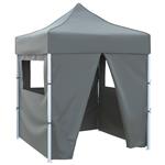 vidaXL Partytent Antraciet 200 x 200 x 315 cm Oxford Stof