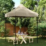 vidaXL Partytent Taupe 200 x 200 x 306 cm Oxford Stof