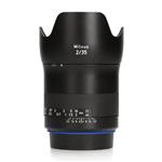 Zeiss Milvus 35mm f/2 ZE - Canon EF
