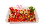 Sensory Play Tray - herfst - maïs