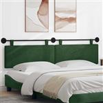 vidaXL Hangend Hoofdeinde Jungle Groen 210 x 55 x 5 cm Katoen Stof