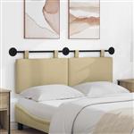 vidaXL Hangend Hoofdeinde Lichtgroen Grijs 150 x 55 x 5 cm Katoen Stof