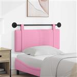 vidaXL Hangend Hoofdeinde Wandgemonteerd Roze 110 x 55 x 5 cm Stof
